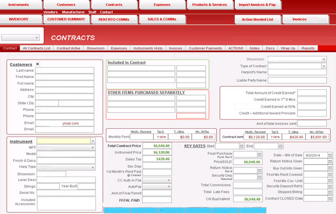  Filemaker Equipment Rental Database